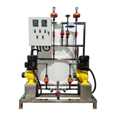 سیستم دوز شیمیایی اتوماتیک عمودی PE 500 لیتر در ساعت