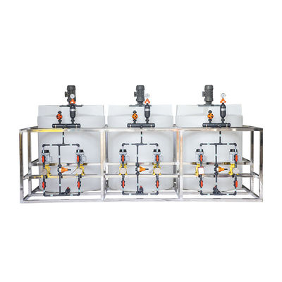4500L/H دستگاه دوز کامل اتوماتیک حل مخلوط مخلوط یکپارچه