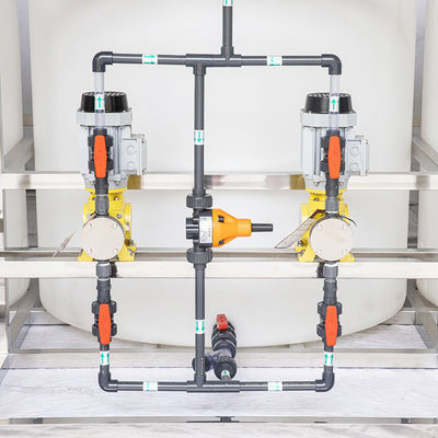 4500L/H دستگاه دوز کامل اتوماتیک حل مخلوط مخلوط یکپارچه
