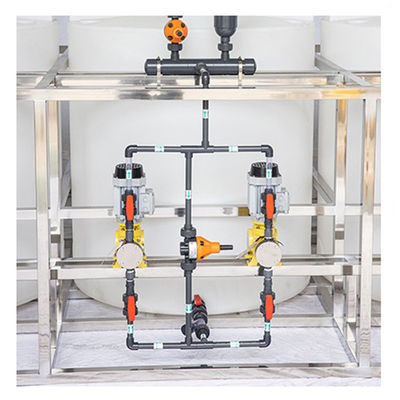 4500L/H دستگاه دوز کامل اتوماتیک حل مخلوط مخلوط یکپارچه