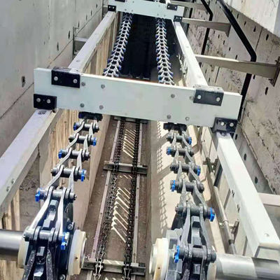 PLC کنترل غیر فلزی لجن خراش دهنده سیستم زنجیره ای صفحه سرباره خراش 1-18 متر