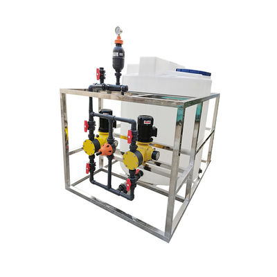 دستگاه دوز تمام اتوماتیک CE ISO 250L~10000L سیستم دوز فلوکولانت PAC/PAM
