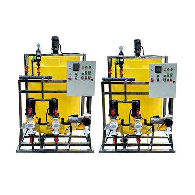 300L/H منعقد کننده دستگاه دوز تمام اتوماتیک سیستم دوز PAM ضد خوردگی