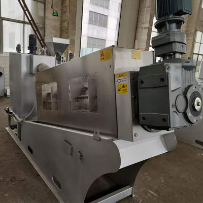 دستگاه آبگیری لجن پرس پیچ 304SS 316SS تجهیزات تصفیه فاضلاب 20m3/H