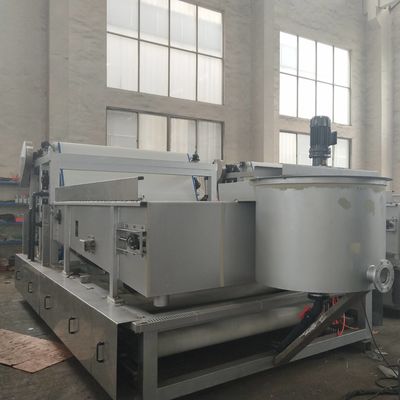 30m3 / h ماشین آلات آبگیری لجن جاذبه صنایع شیمیایی