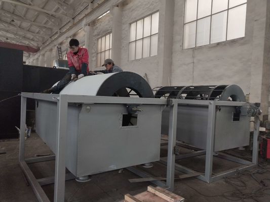 ضخیم کننده درام متحرک 30 میلی متر بر ساعت شافت پیچ حلقه ای متحرک